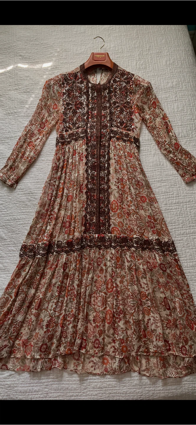 Woman Floral Maxi Dress
