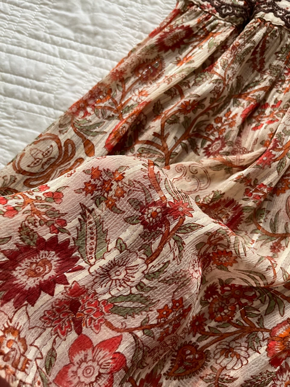 Woman Floral Maxi Dress - photo 2