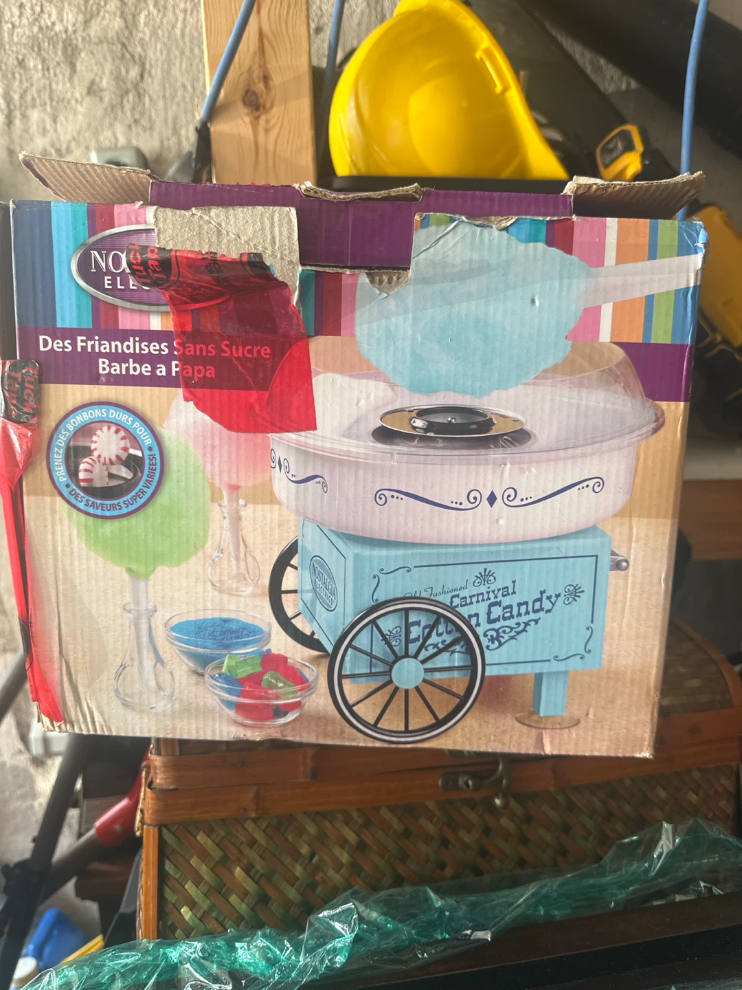 Nostalgia Hard & Sugar-Free Candy Cotton Candy Maker