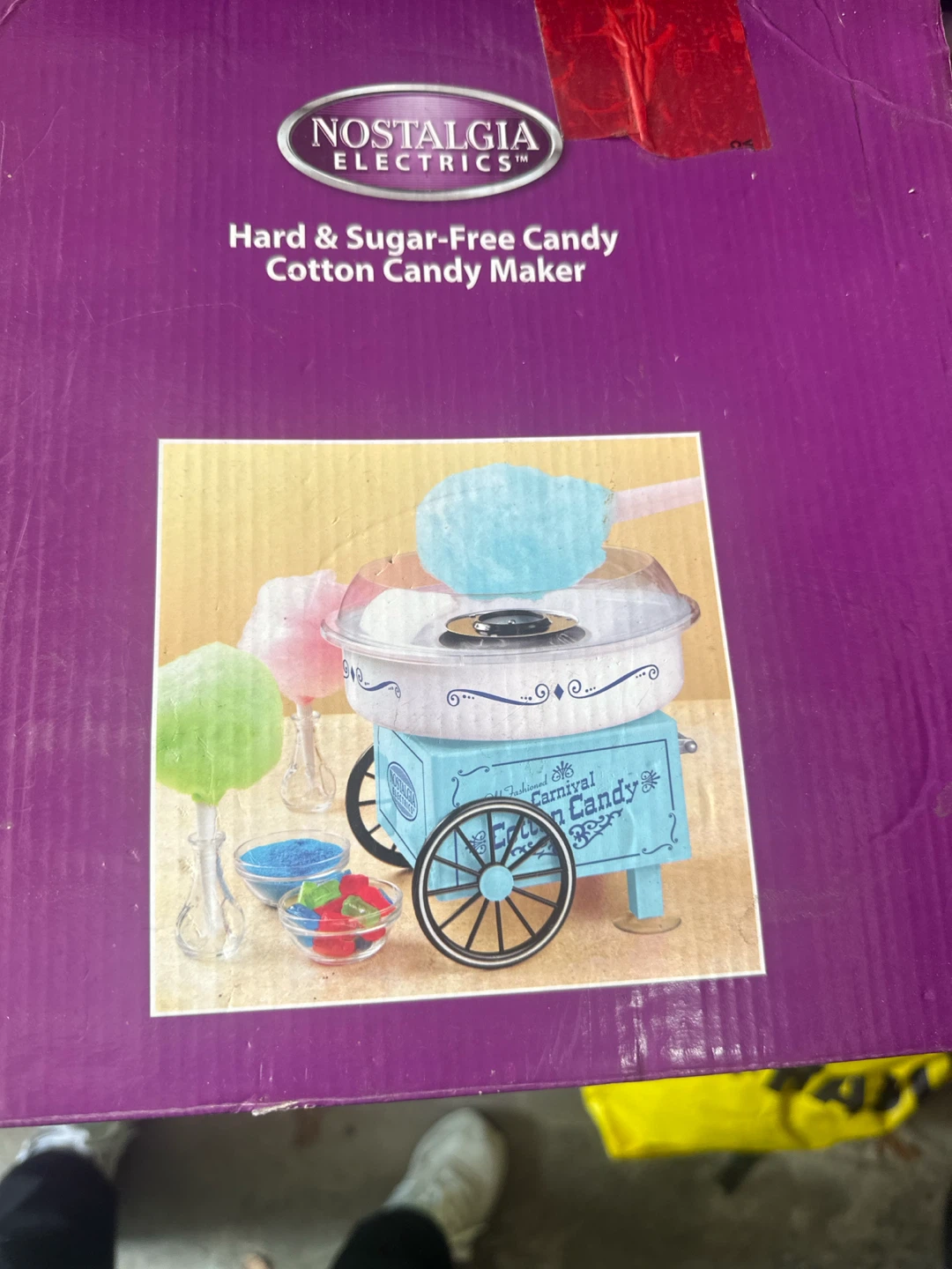 Nostalgia Hard & Sugar-Free Candy Cotton Candy Maker - photo 3