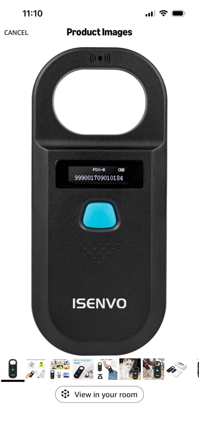 New-ISENVO Pet Microchip Reader - photo 2