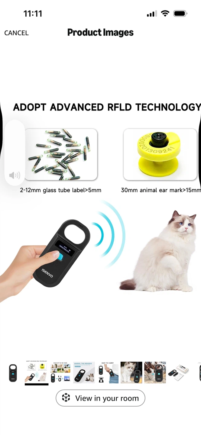 New-ISENVO Pet Microchip Reader - photo 5