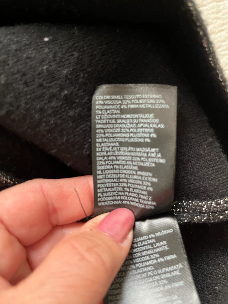 H&M Sparkly Knit Dress - Size L - photo 3