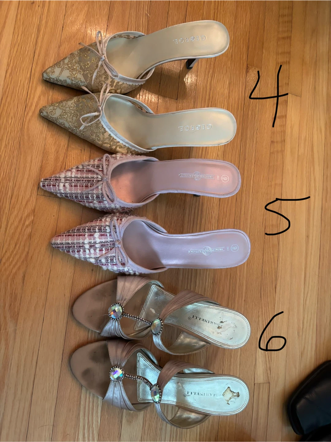 Ladies shoes - heels, professional, party