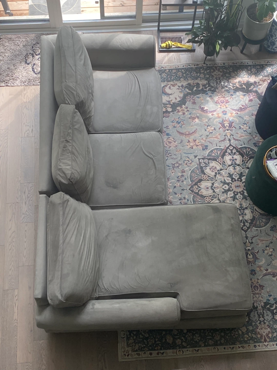 Grey Sectional Sofa - photo 2