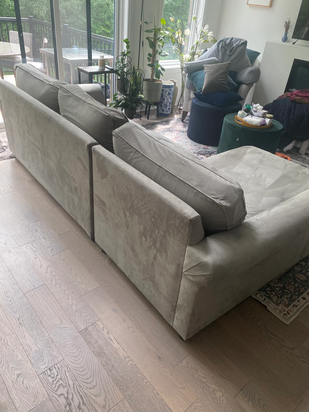 Grey Sectional Sofa - photo 4