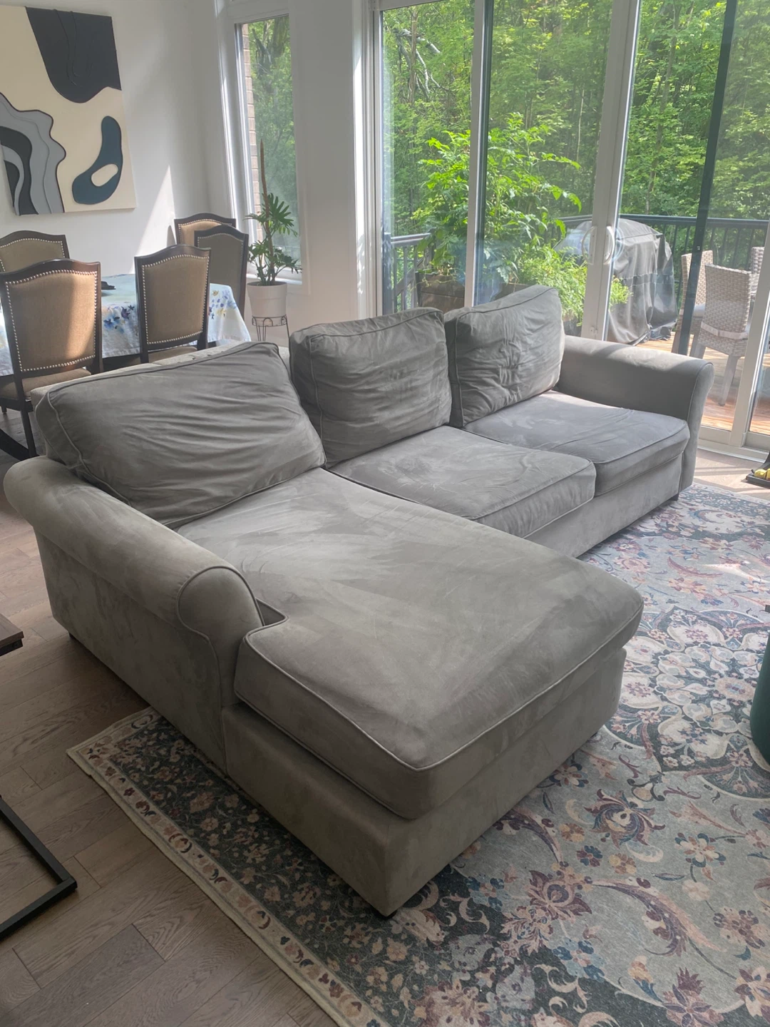 Grey Sectional Sofa