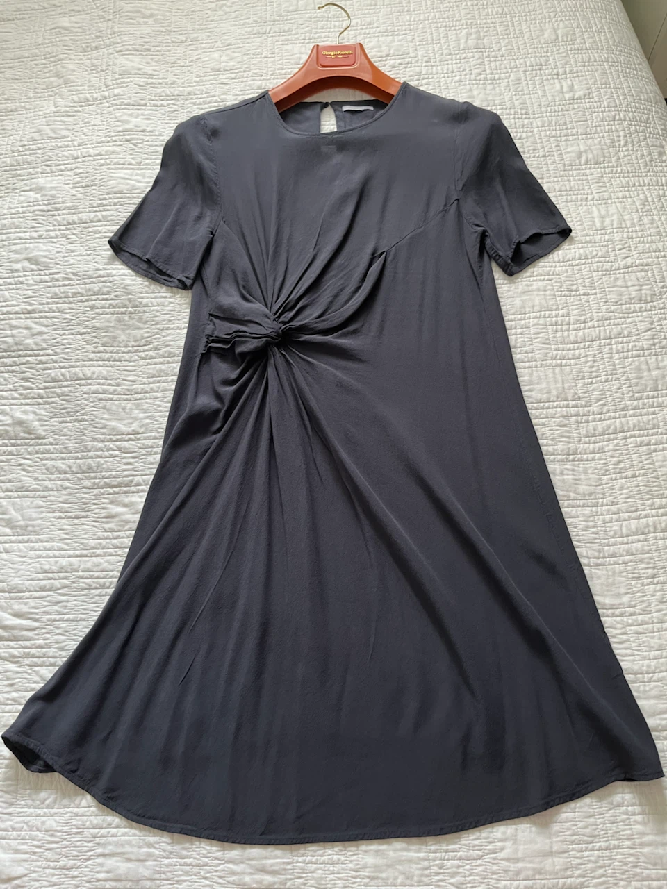 Knee Length Knotted Dress