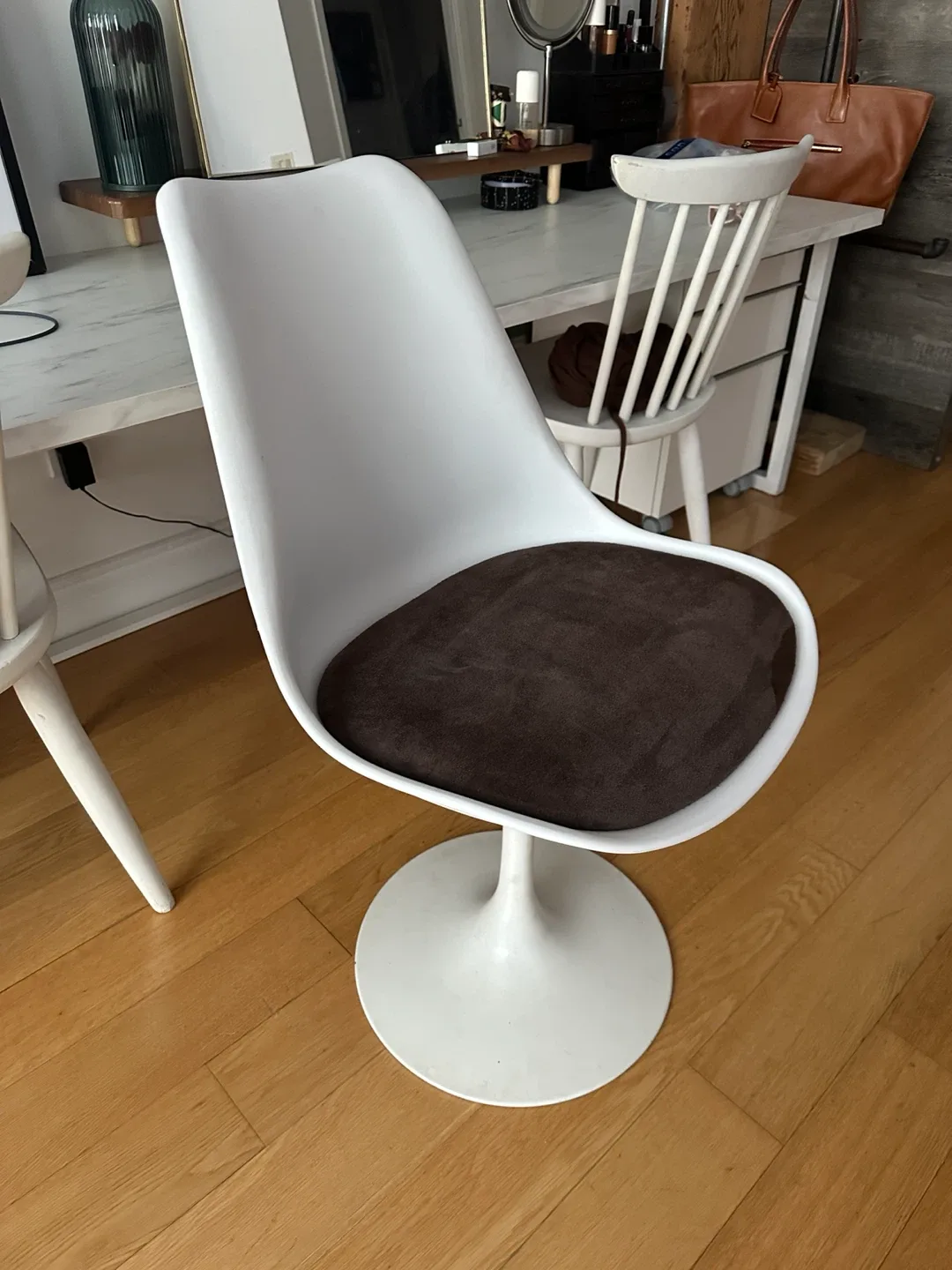 VINTAGE MCM STYLE SAARINEN TULIP CHAIR DINING DESK OFFICE ACCENT - photo 4