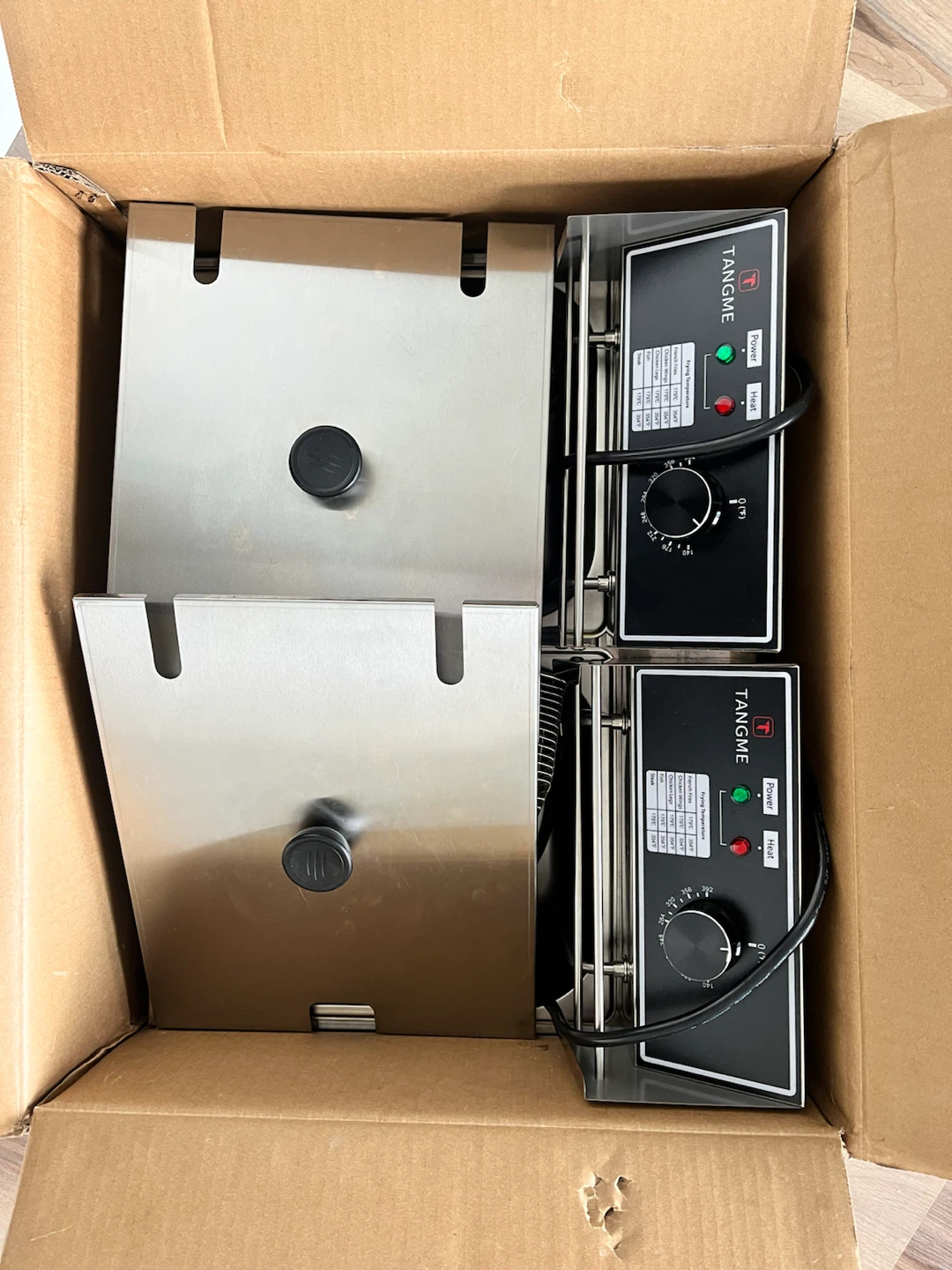 TANGME Electric Fryer with Dual Baskets - photo 3
