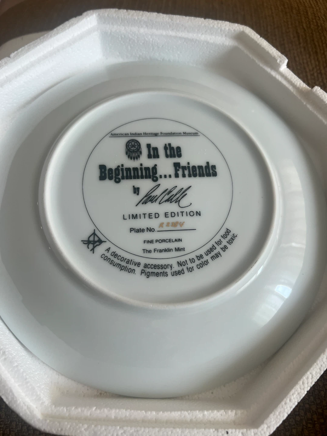 Vintage Franklin Mint Native American Collector Plates - photo 4