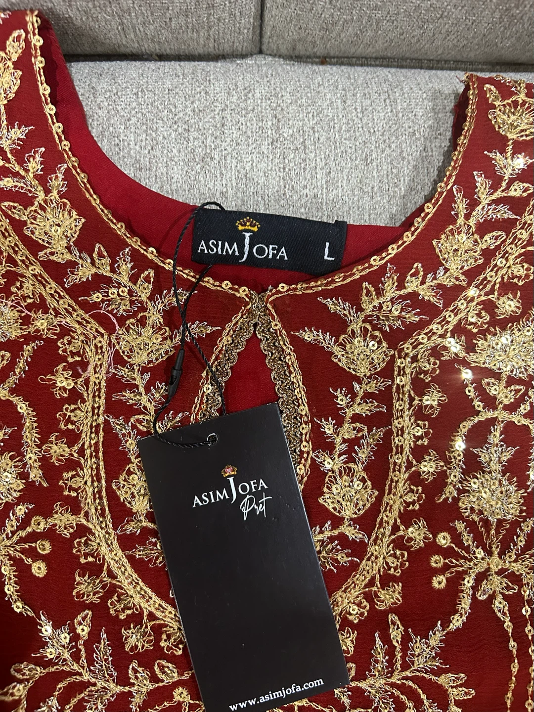 New Asim Jofa Suit With Tag - photo 5