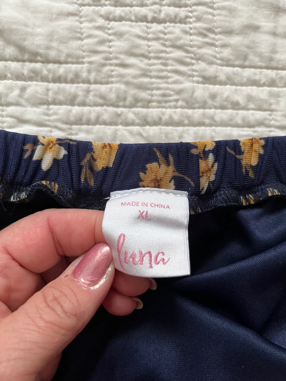 Tiered Maxi Skirt - Navy XL - photo 3
