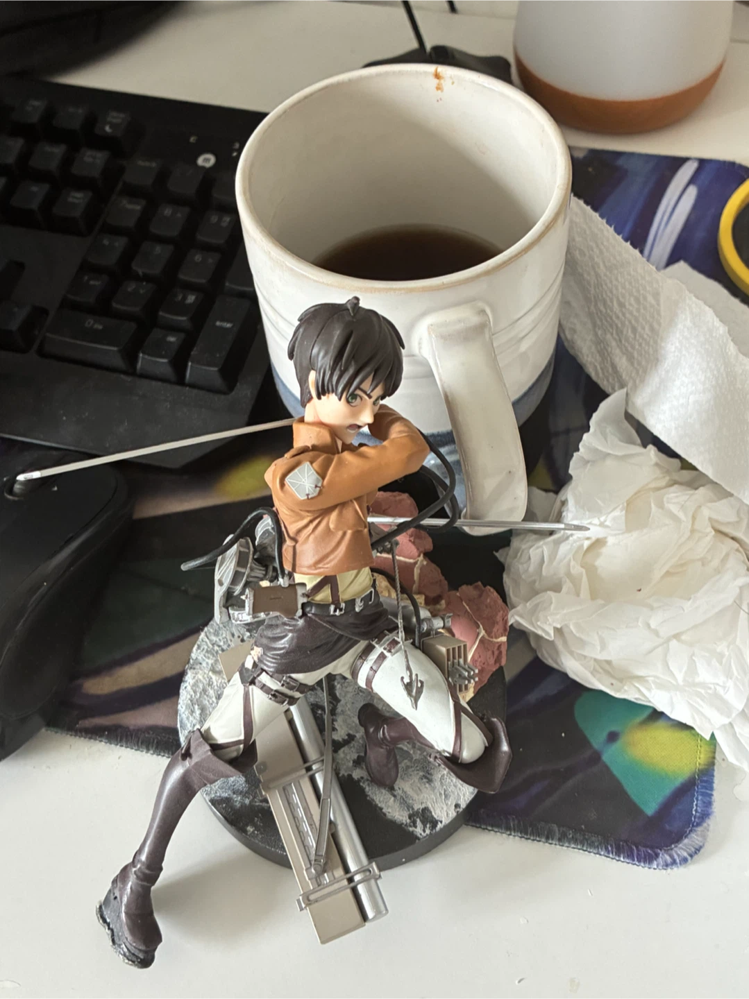 Attack on Titan Eren Yeager Nendoroid Figure - photo 2