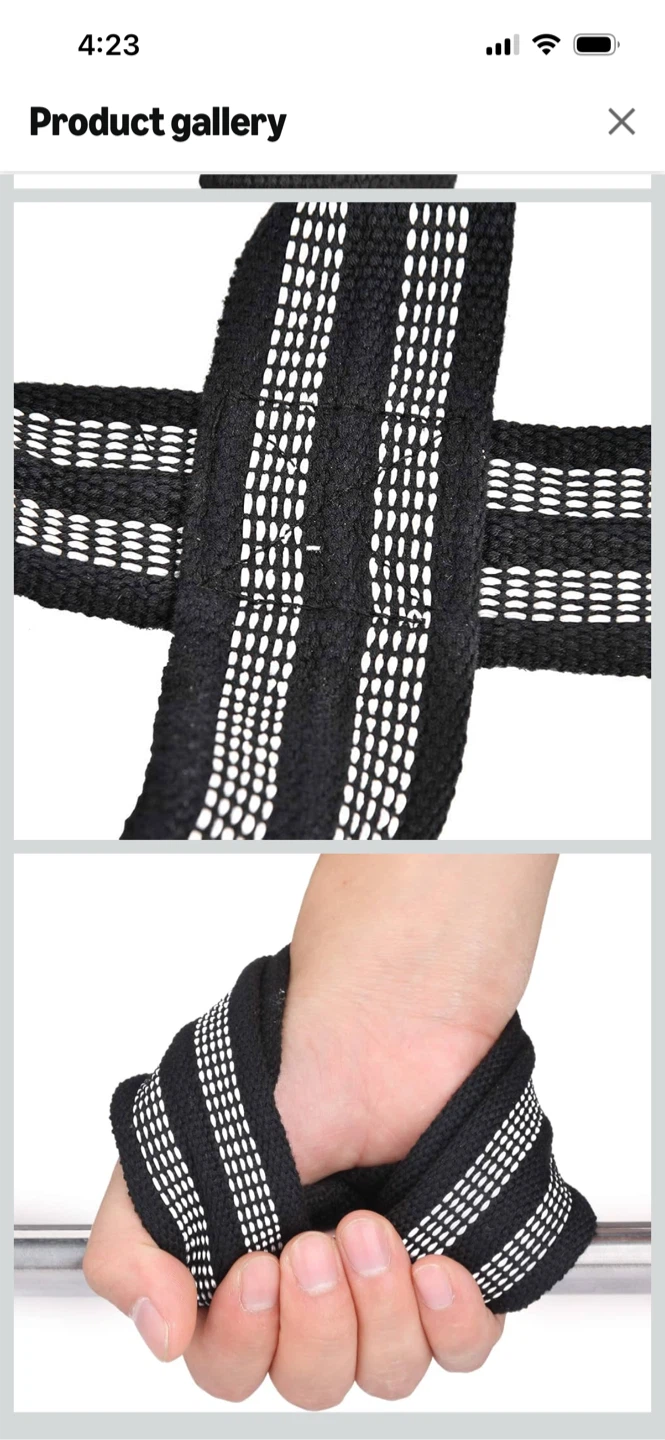 New-MOOCY FITNESS Weight Lifting Straps - photo 4