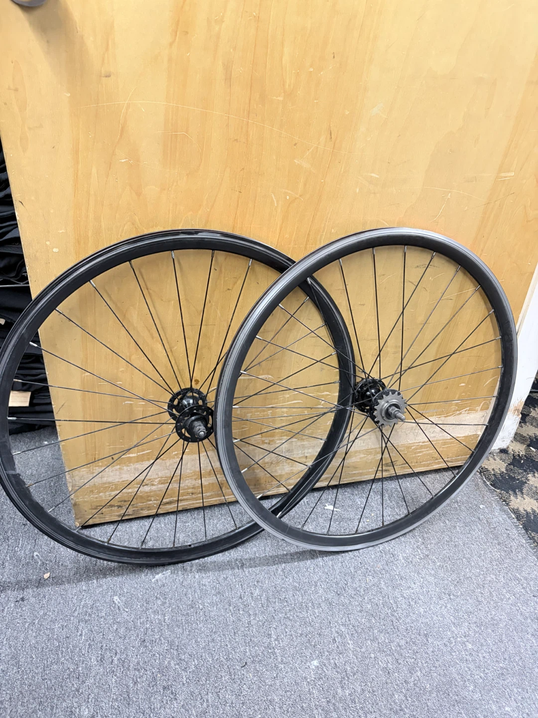Pair of Bicycle Wheels