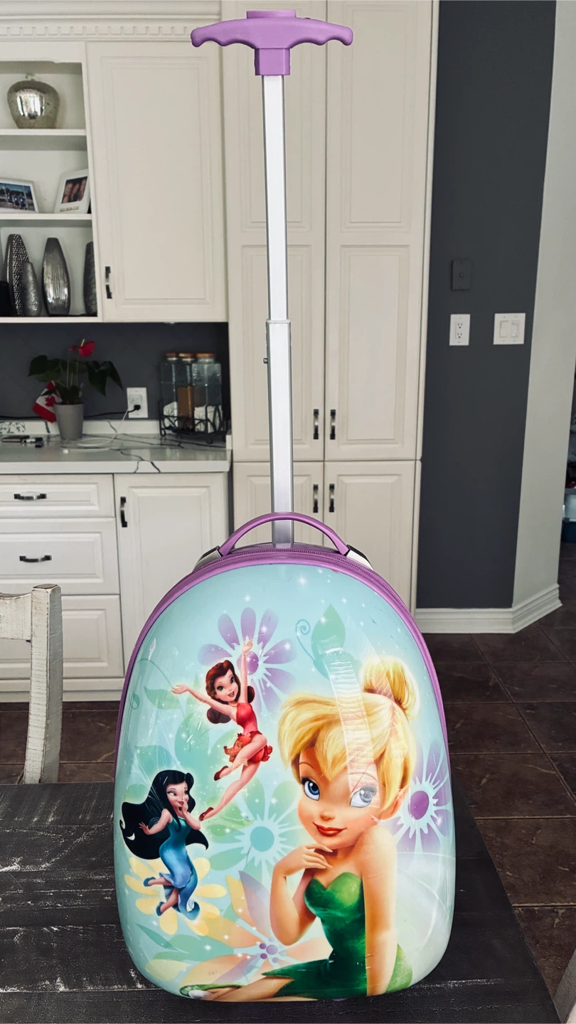 “Heys” Tinkerbell kids hardcover suitcase