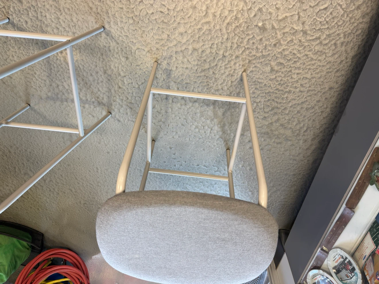 Grey Bar Stools - Set of 2 - photo 3