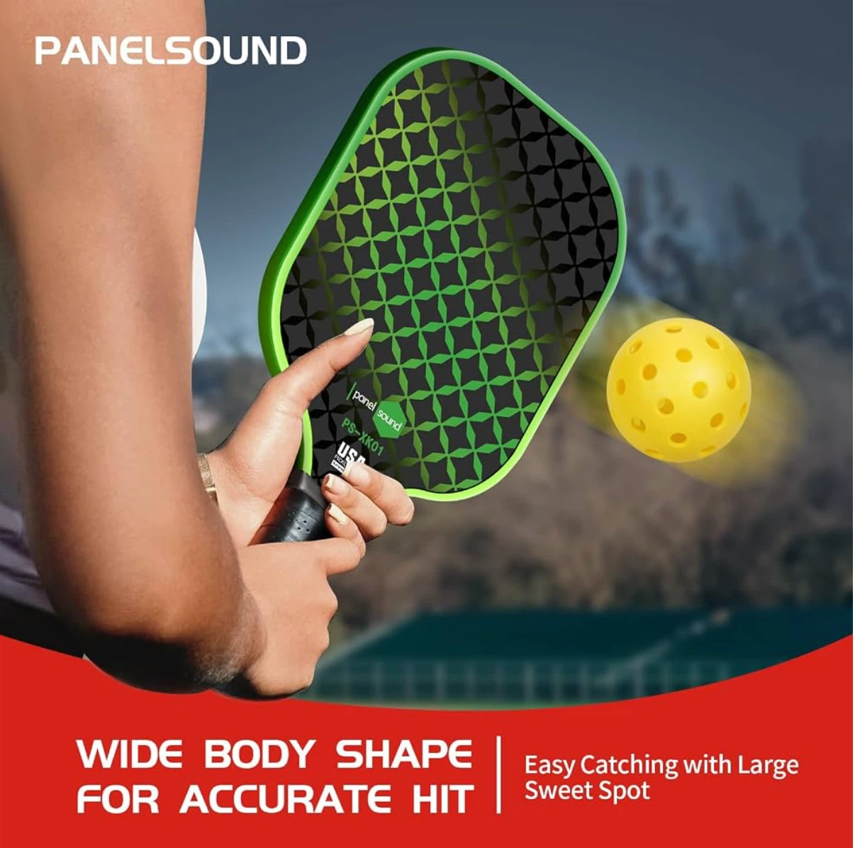 Panel Sound Pickleball Paddle Set of 3 - photo 4