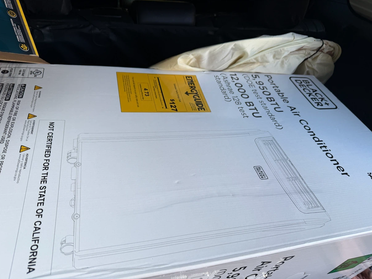 Air Conditioner 5,950 BTU Black & decker - photo 3