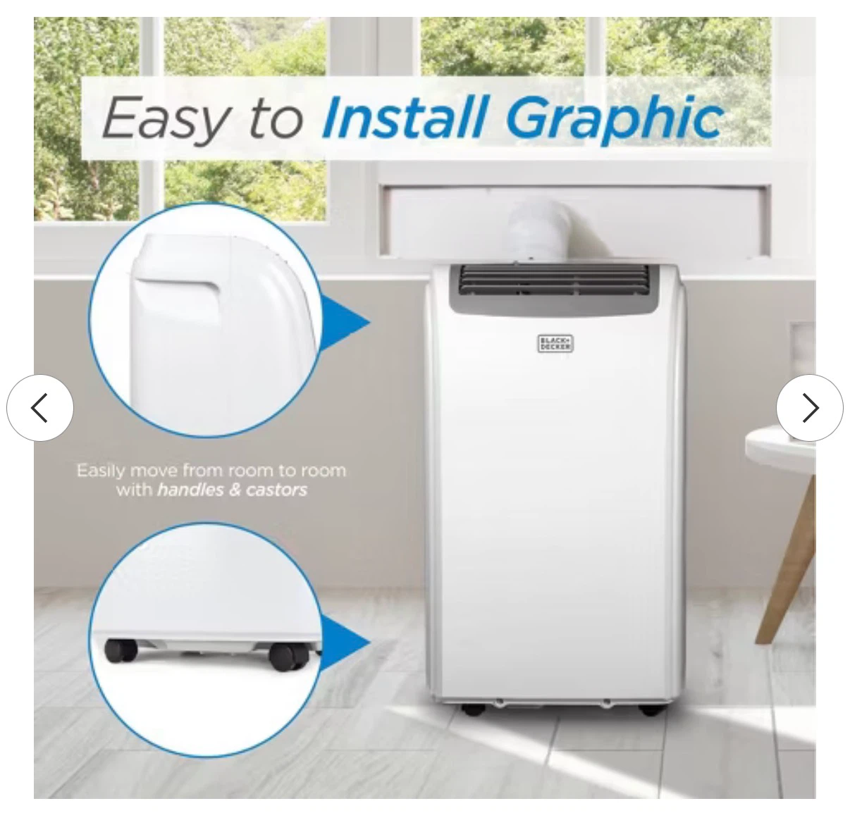 Air Conditioner 5,950 BTU Black & decker - photo 4