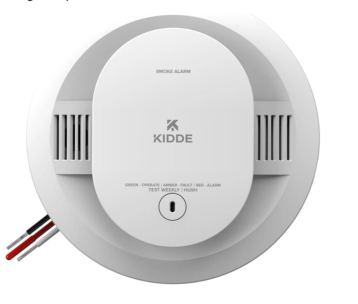Kidde Hardwired Smoke & CO Alarm with AA Battery Backup