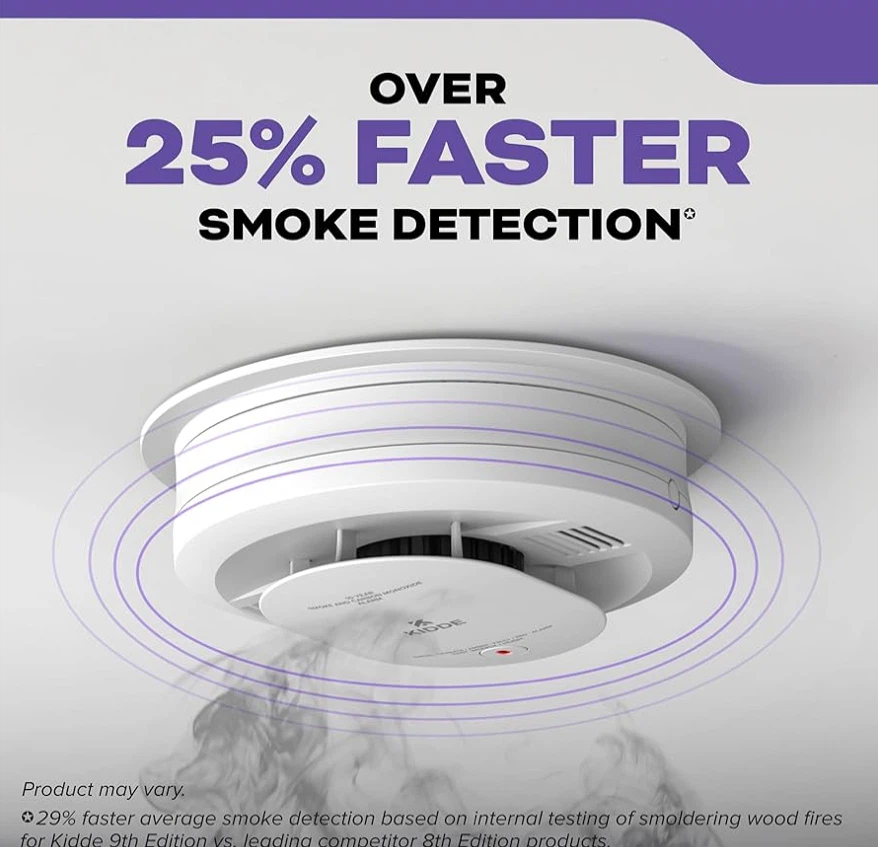 Kidde Hardwired Smoke & CO Alarm with AA Battery Backup - photo 2