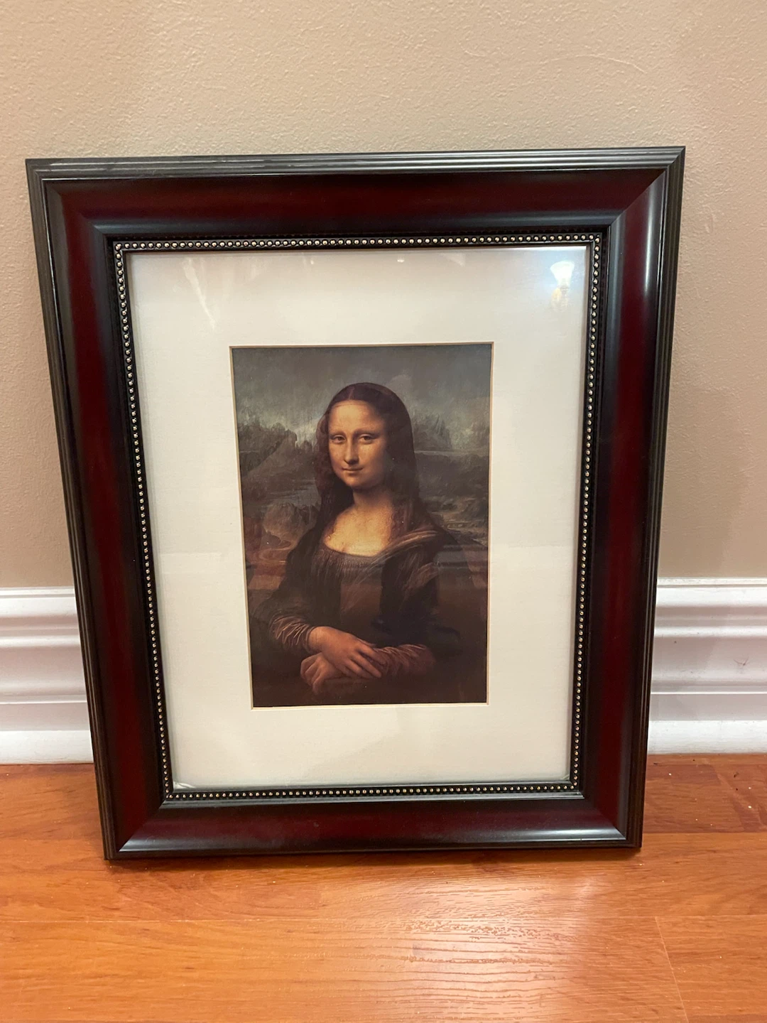 Framed Mona Lisa Print