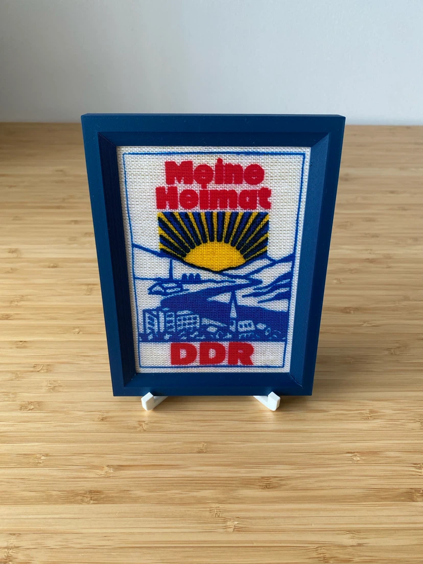 East German Propaganda - Framed Postcards