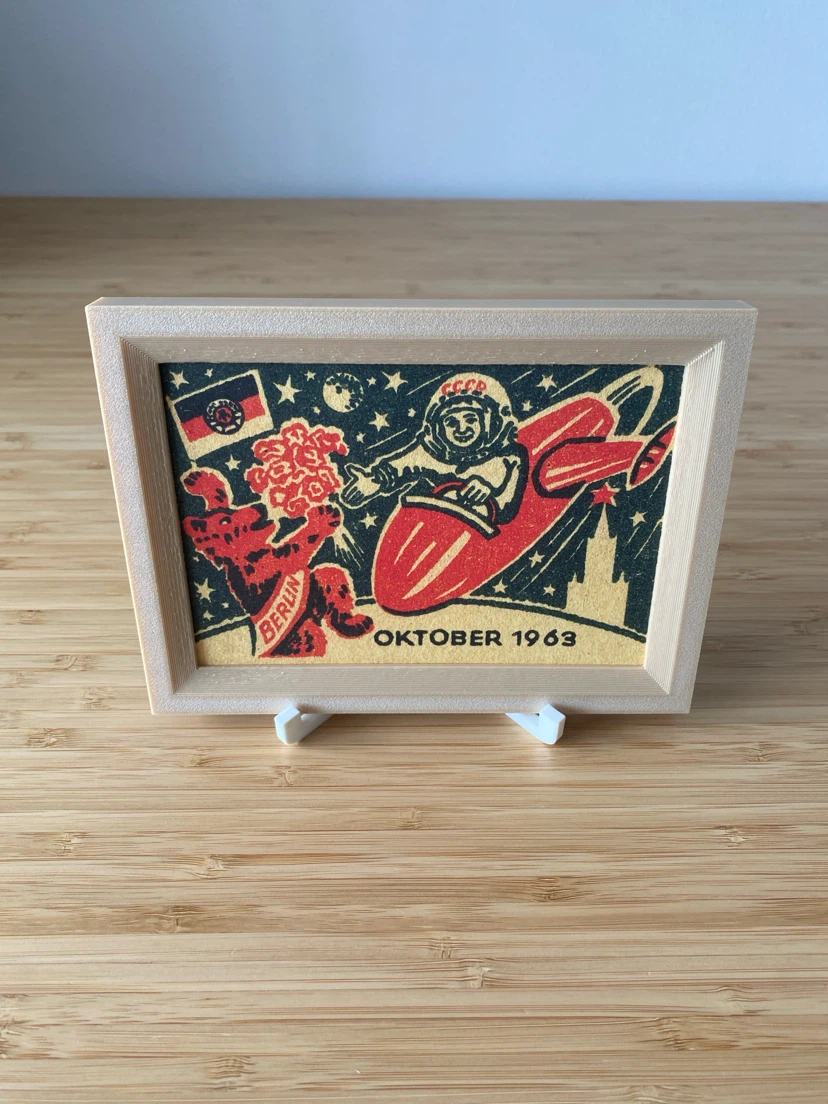 East German Propaganda - Framed Postcards - photo 2