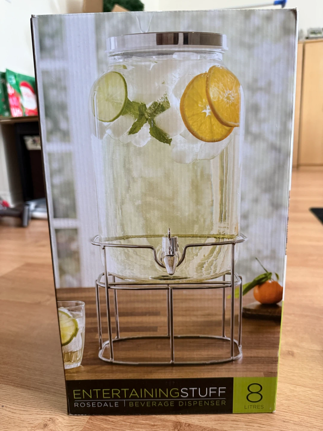 ENTERTAININGSTUFF Rosedale Beverage Dispenser - 8 Litres