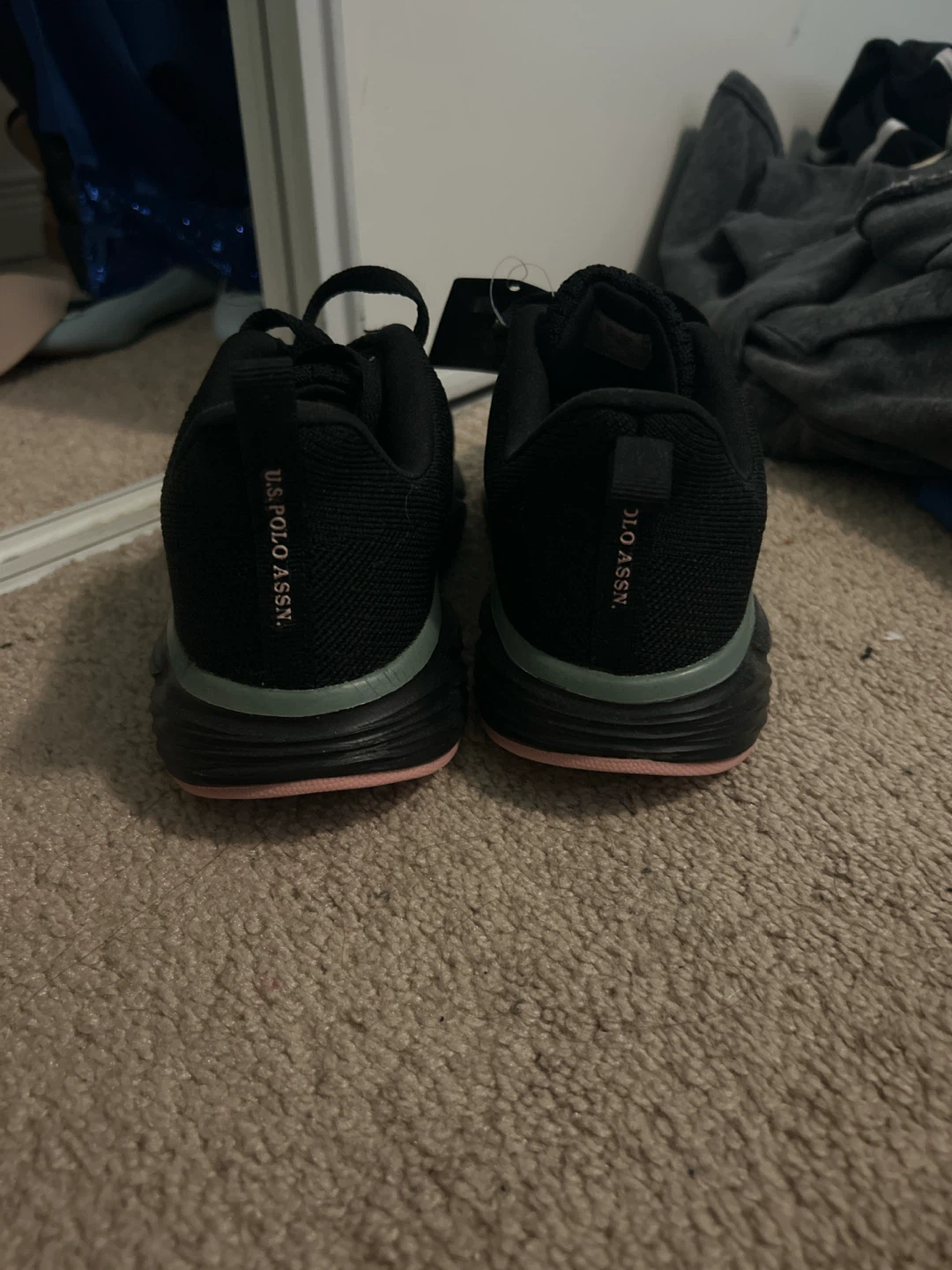 U.S. Polo Assn. Black Running Shoes - photo 3