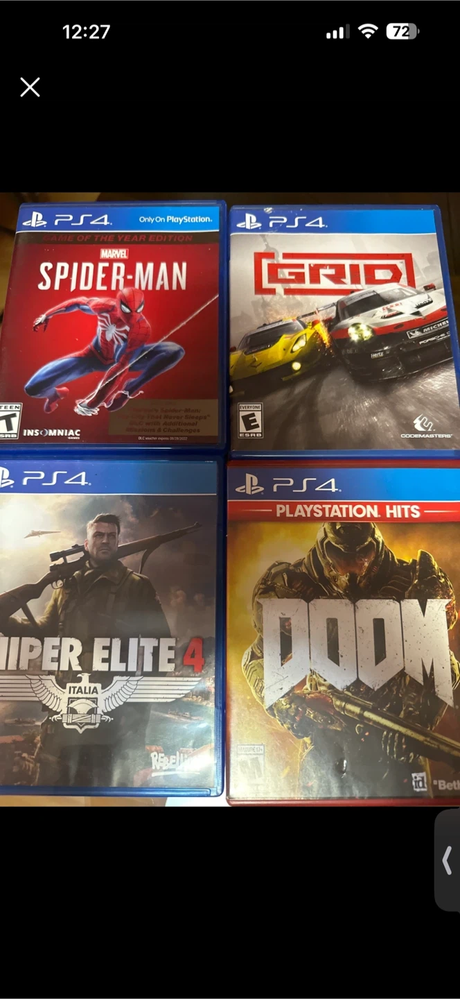 Playstation 4 Game Bundle