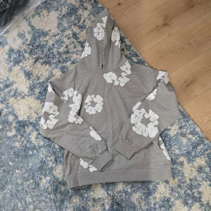 Denim Tears Grey Hoodie - photo 3