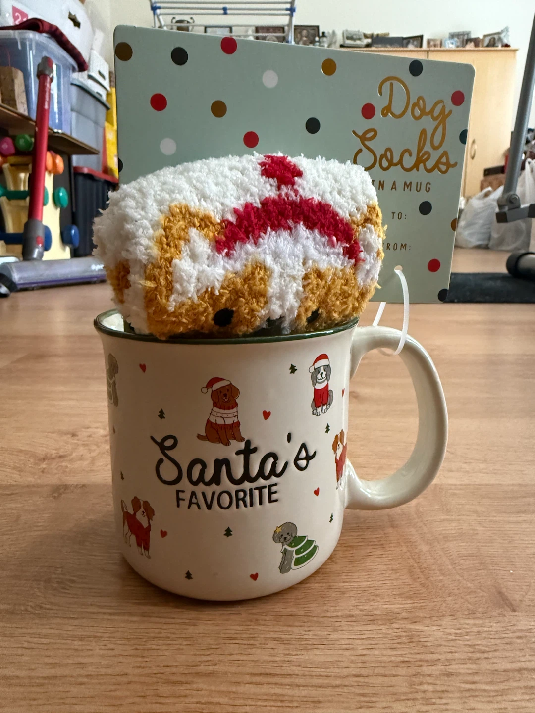 Dog Socks in a Mug Gift Set