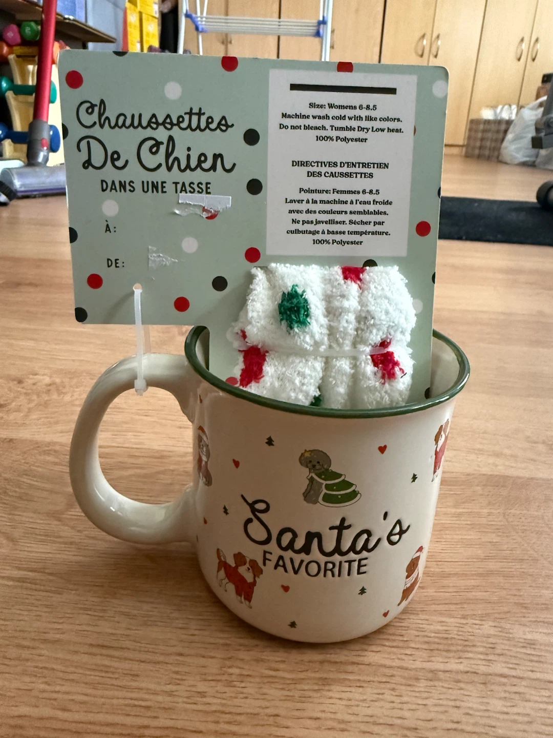 Dog Socks in a Mug Gift Set - photo 2