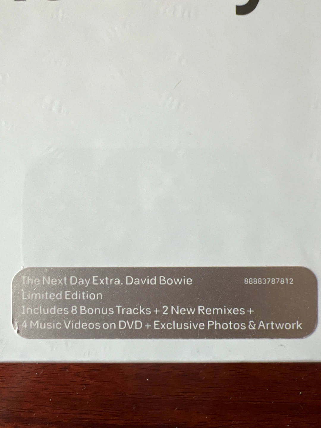 David Bowie The Next Day Extra Limited Edition CD/DVD - photo 2