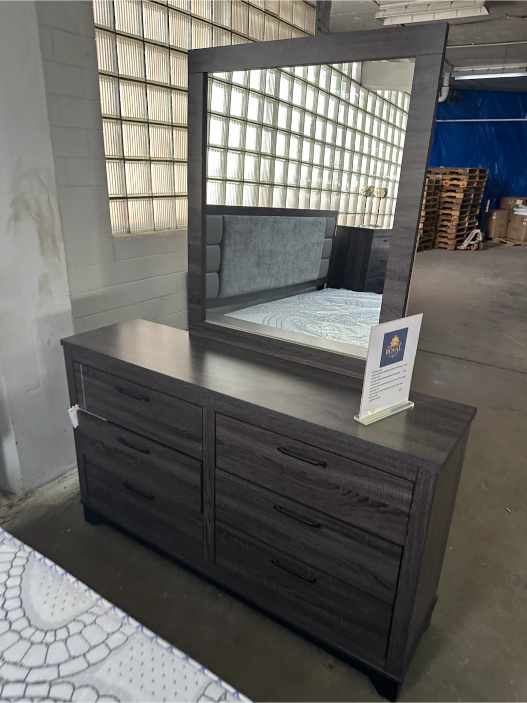 BROWN Modern modern bedroom set - photo 3