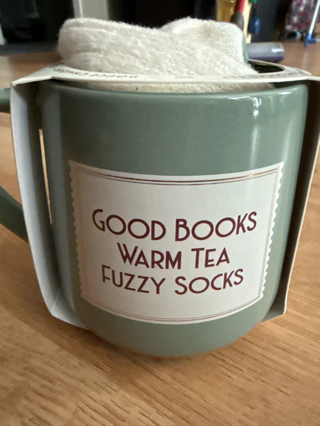 Mug and Fuzzy Socks Set