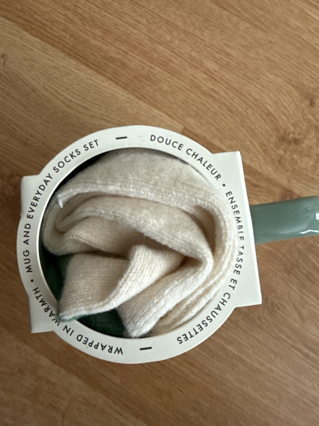 Mug and Fuzzy Socks Set - photo 2