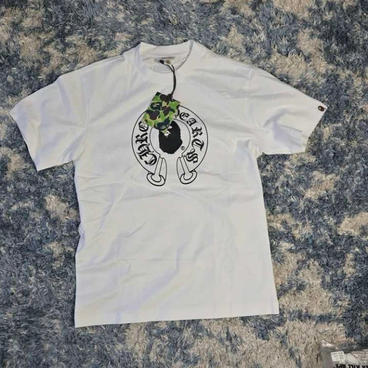 Bape x Chrome hearts t shirt