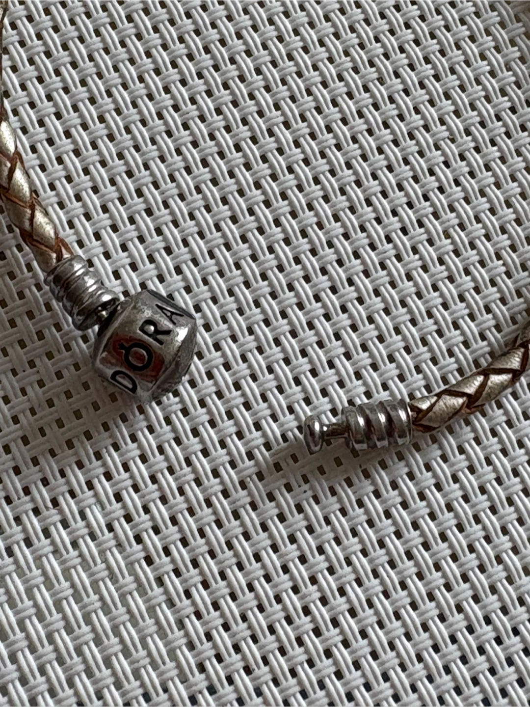 Pandora Braided Leather Bracelet - photo 3