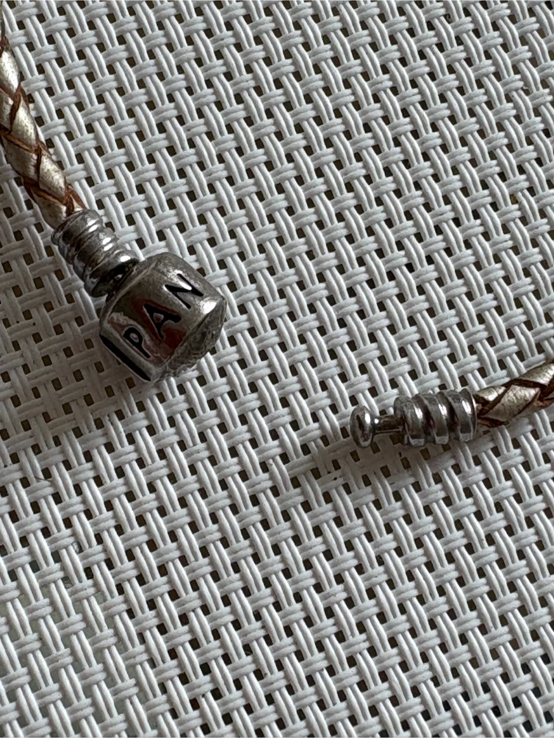Pandora Braided Leather Bracelet - photo 4