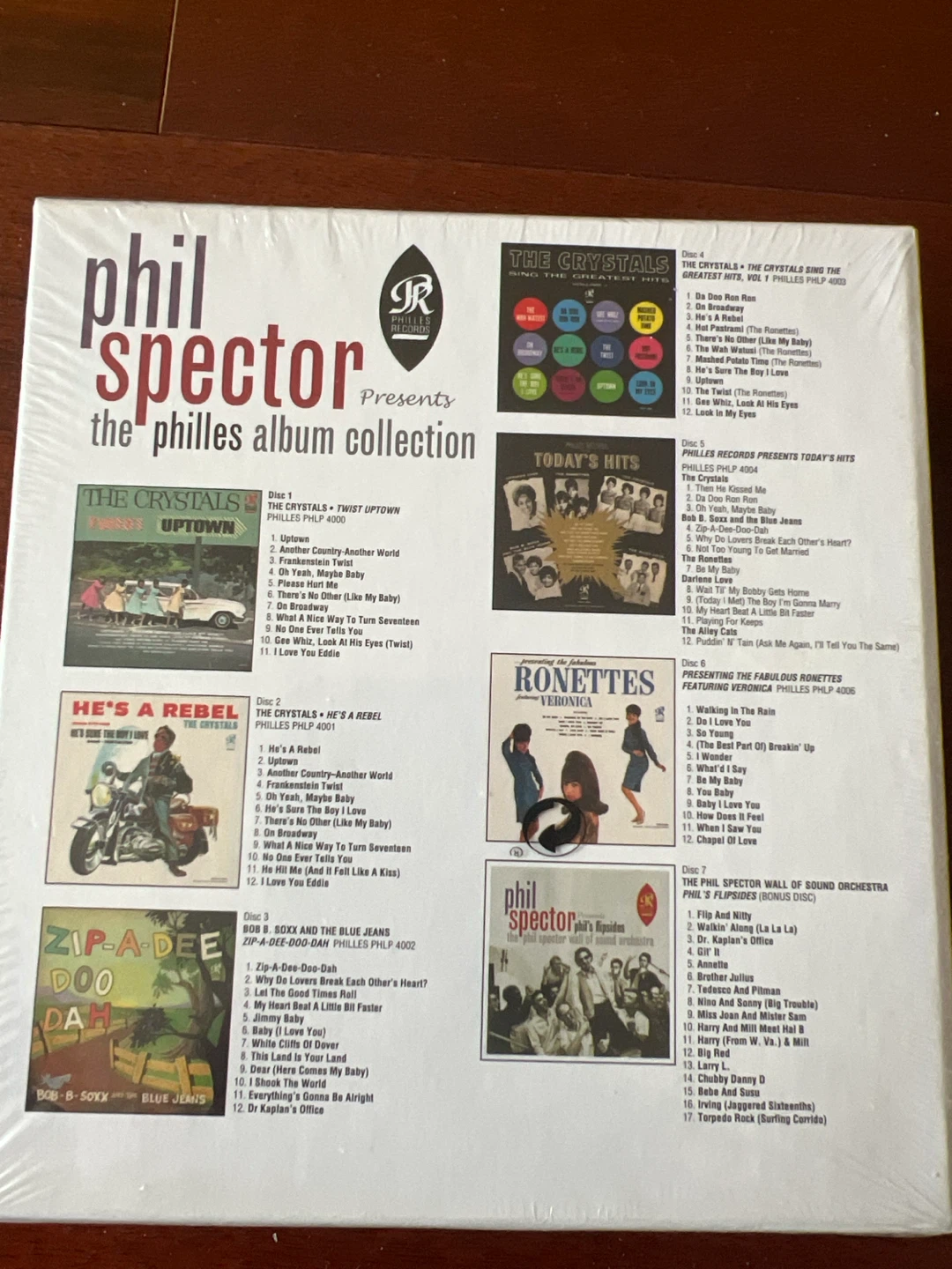 Phil Spector Presents The Philles Album Collection CD Box Set - photo 3
