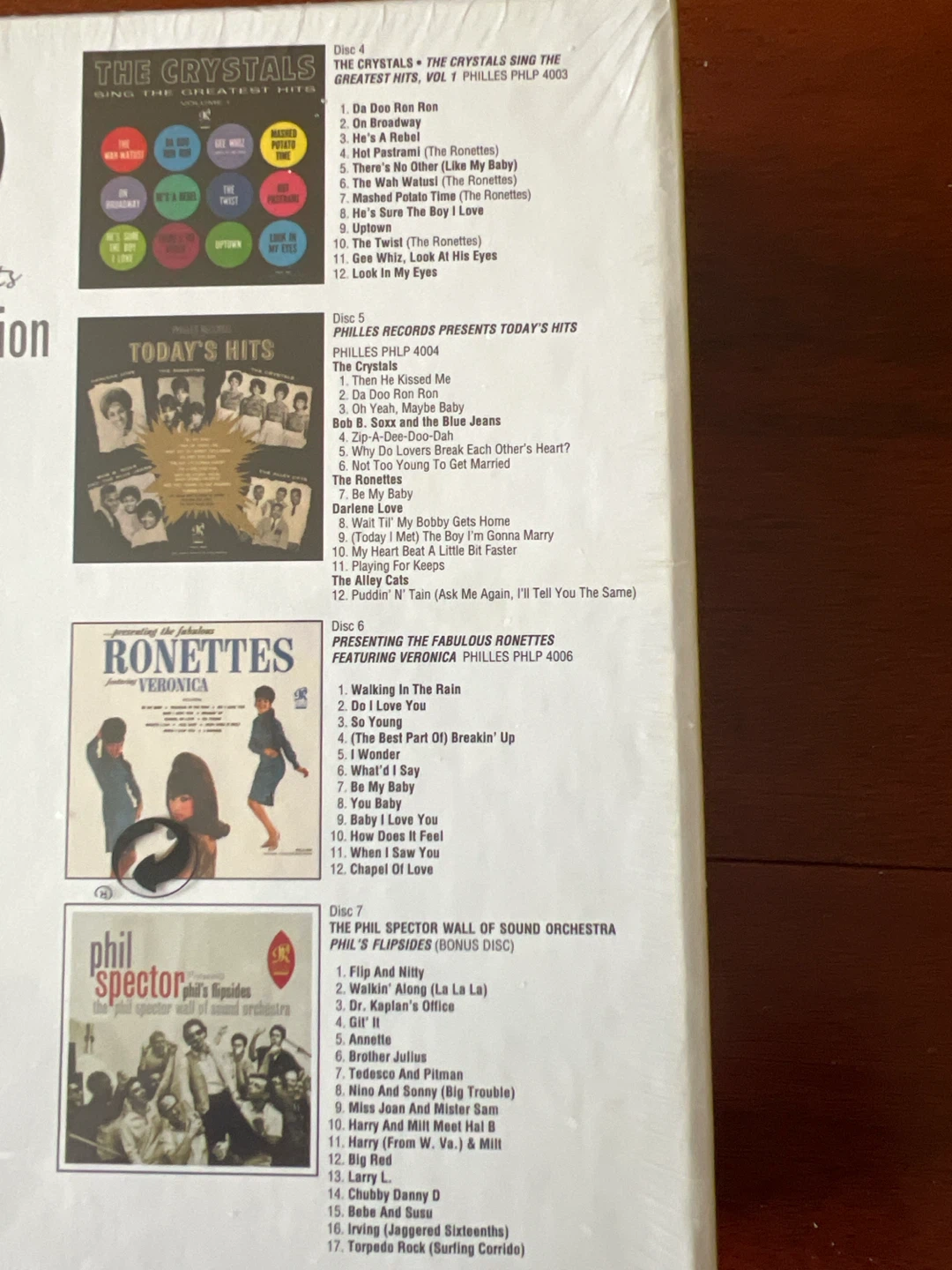 Phil Spector Presents The Philles Album Collection CD Box Set - photo 5