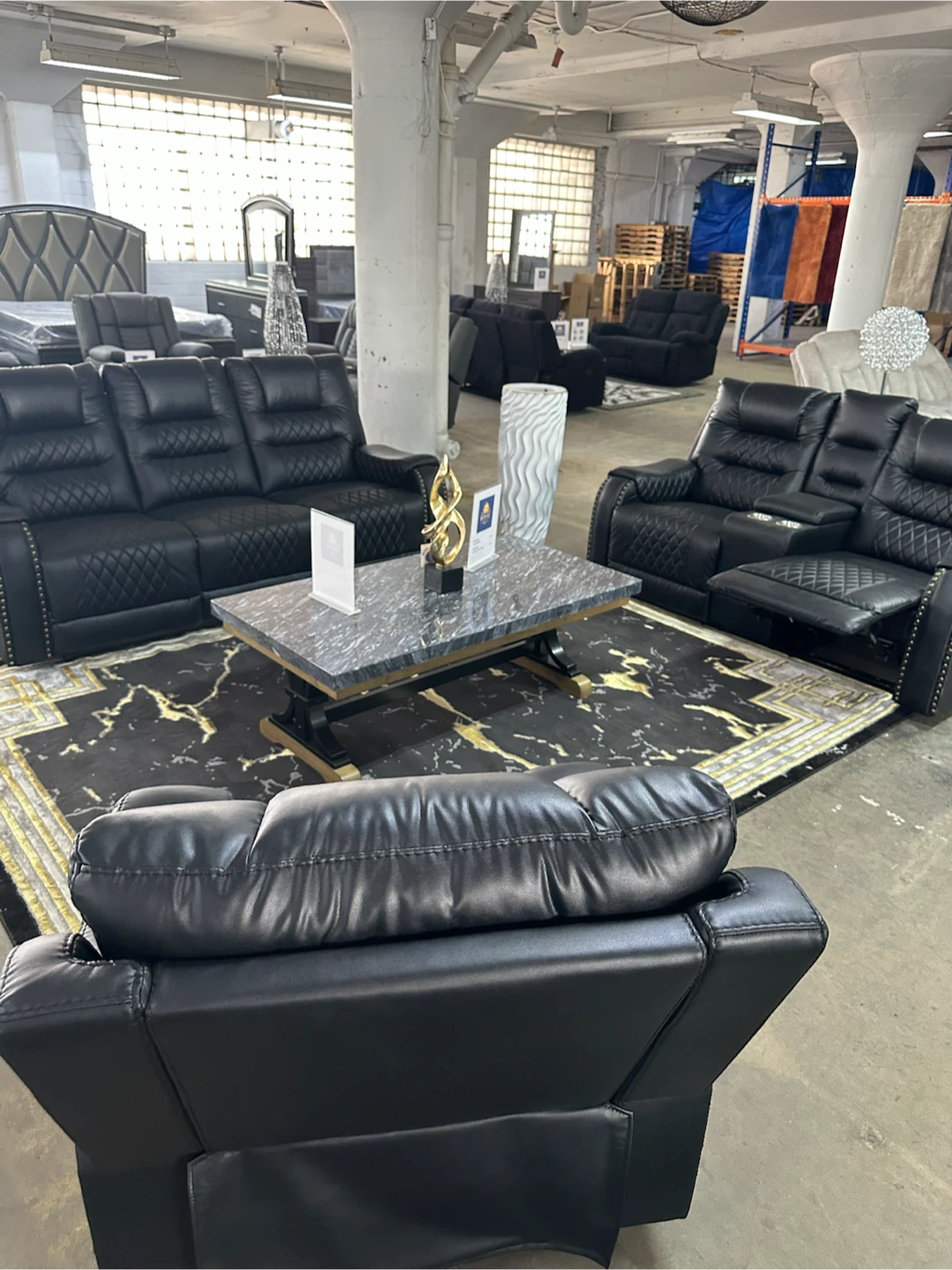 Loveseat & sofa