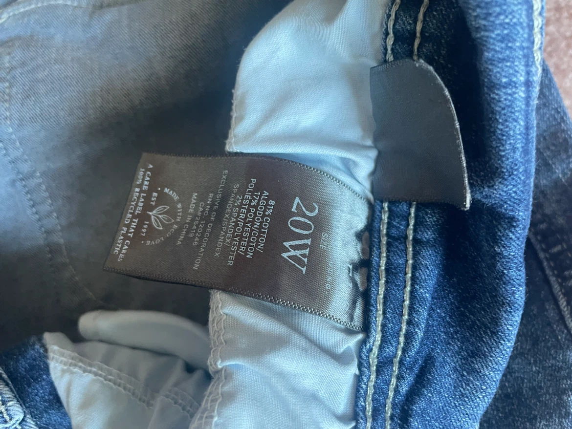 Women’s capri jeans 20W - photo 3