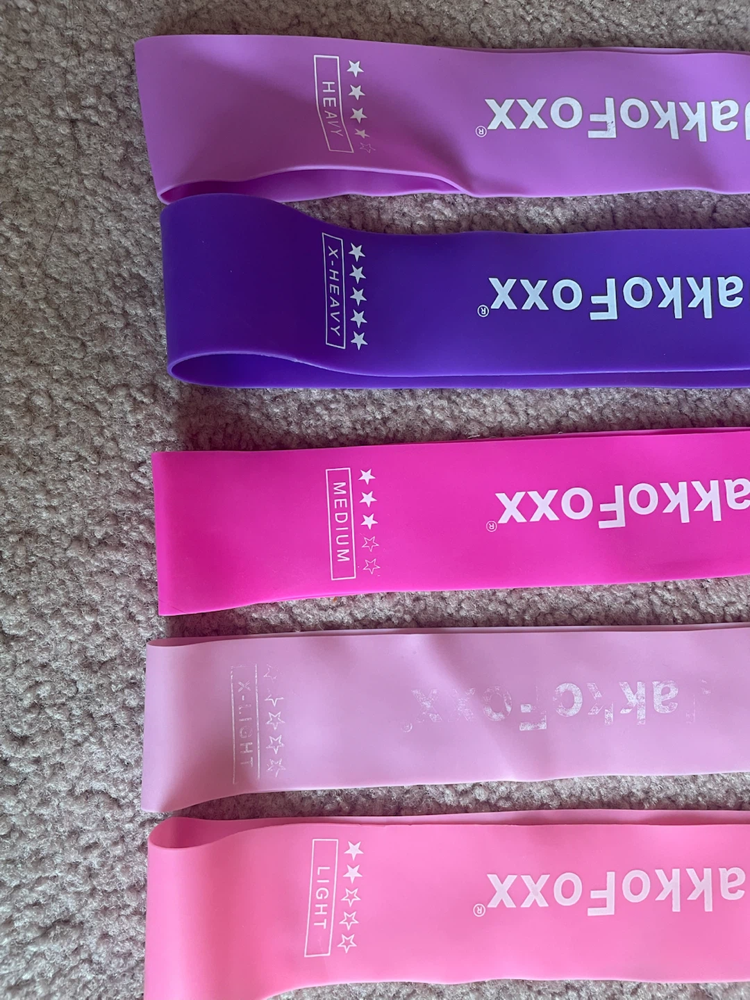 JakkoFoxx Resistance Bands Set (5 Pieces) - photo 2