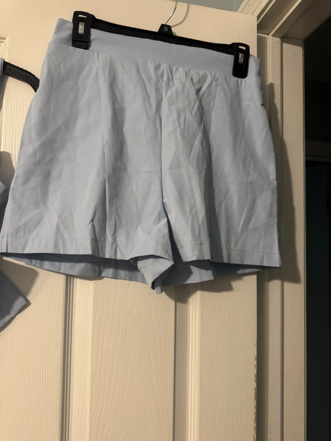 CHICM Blue Bow Top & Shorts Set - Medium - photo 3