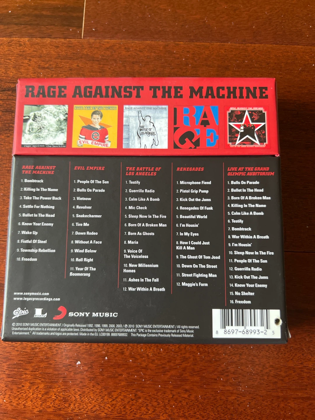 Rage Against The Machine - The Collection Box Set - photo 2